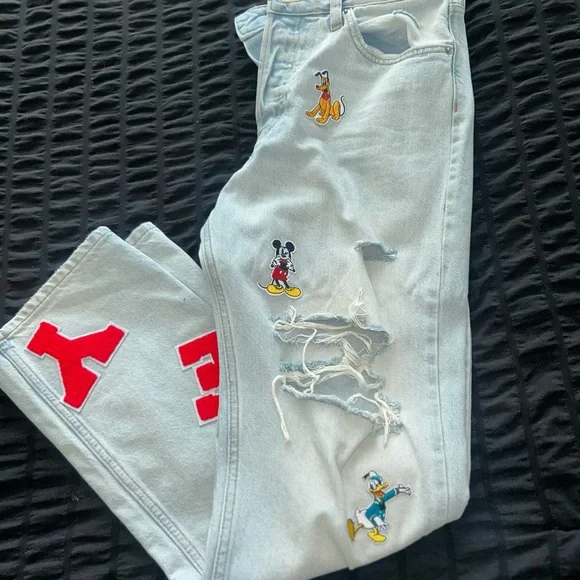 Levi's Light Blue Inside-Out Denim Jeans - Picture 3 of 6